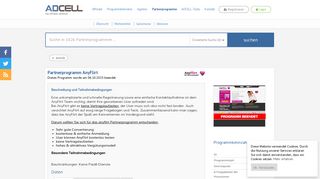 
                            5. AnyFlirt Partnerprogramm bei ADCELL - Hier anmelden!