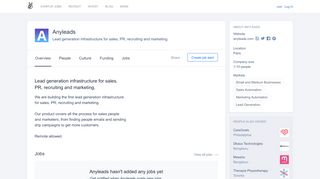 
                            12. Anyleads Careers, Funding, and Management Team | AngelList