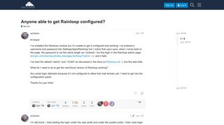 
                            5. Anyone able to get Rainloop configured? - Server - ownCloud Central