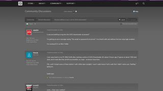 
                            1. Anyone battling to log in via the GOG downloader?, page 1 - Forum ...