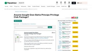 
                            13. Anyone bought Gran Bahia Principe Privilege Club Package? - Akumal ...