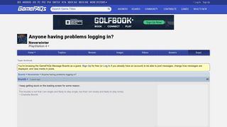 
                            12. Anyone having problems logging in? - Neverwinter Message Board for ...