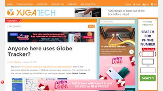 
                            12. Anyone here uses Globe Tracker? - YugaTech | Philippines Tech ...
