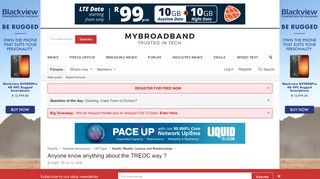 
                            9. Anyone know anything about the TREOC way ? | MyBroadband