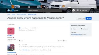 
                            11. Anyone know what's happened to Vagcat.com?? - VW T4 Forum - VW T5 ...