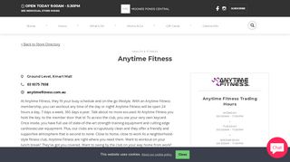 
                            13. Anytime Fitness - Moonee Ponds Central