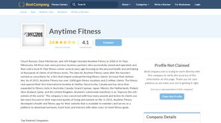 
                            8. Anytime Fitness Reviews | Fitness Centers Companies | Best Company