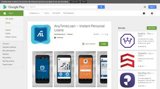 
                            2. AnyTimeLoan – Instant Personal Loans - Apps on Google Play