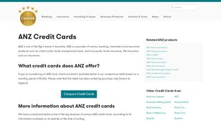 
                            9. ANZ Credit Cards: Review & Compare | Canstar