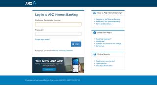ANZ Internet Banking