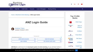 
                            11. ANZ Login Guide | Login Guides for Online Banking