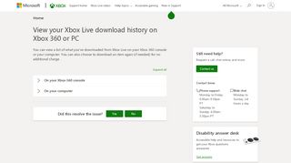 
                            3. Anzeigen des Xbox Live Download-Verlaufs | Xbox 360 - Xbox Support