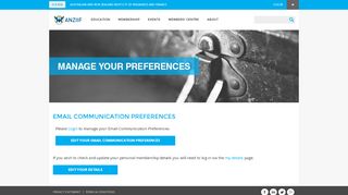 
                            4. ANZIIF: Email Communication Preferences