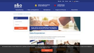 
                            2. a&o: Sales-Kooperationen | Ihr starker Vertriebspartner