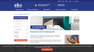 
                            11. a&o Standards: Check-In, Zimmerkategorien & Ausstattung der Zimmer
