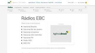 
                            10. Ao Vivo | EBC Rádios