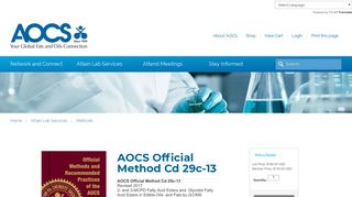 
                            9. AOCS Official Method Cd 29c-13 - Method Detail