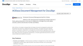 
                            13. AODocs Document Management for DocuSign | DocuSign