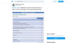 
                            10. AOK-Bundesverband on Twitter: 