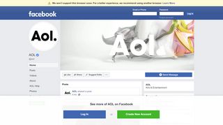 
                            5. AOL - Home | Facebook