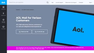 
                            3. AOL Mail for Verizon Customers - AOL Help