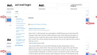 
                            7. aol mail login - Google Sites
