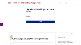 
                            7. AOL mail login UK Archives - Call - 1800-431-442 for Email Login ...