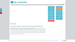 
                            3. Aol mail | Se connecter