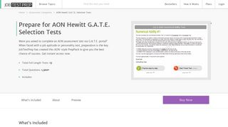 
                            7. AON Hewitt G.A.T.E. Assessment Test Preparation - JobTestPrep