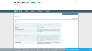 
                            1. Aon Hewitt - Pension Funds Online