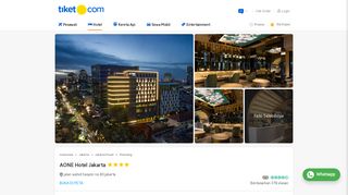 
                            10. AONE Hotel Jakarta, Jakarta Pusat - Booking Promo Murah di tiket.com