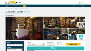 
                            6. AONE Hotel Jakarta - Rp 888.000 Promo Termurah - Klikhotel.com