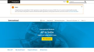 
                            4. AP Exams in India – College Board International – The College Board