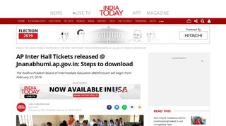 
                            6. AP Inter Hall Tickets released @ Jnanabhumi.ap.gov.in: Steps to ...