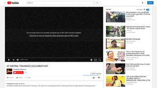 
                            7. AP MEPMA TRAININGS DOCUMENTARY - YouTube