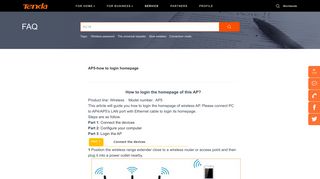 
                            10. AP5-how to login homepage-Tenda-South Africa