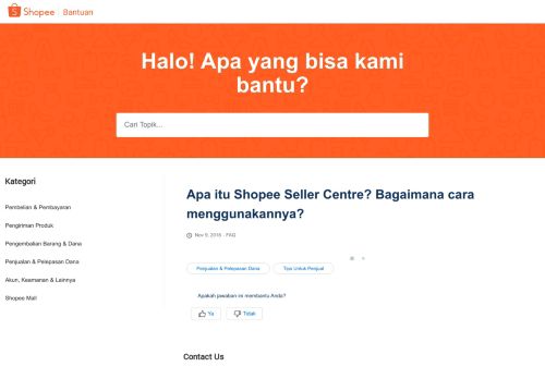 
                            2. Apa itu Shopee Seller Centre? Bagaimana cara menggunakannya?