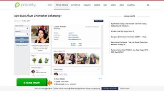 
                            10. Apa Itu VKontakte ? Bagaimana Cara Membuat Akun nya ? - Posciety