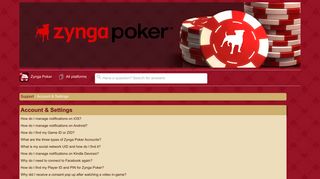 
                            5. Apa saja tiga jenis Akun Zynga Poker? - Zynga Support