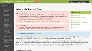 
                            10. Apache als Reverse Proxy - MSXFAQ