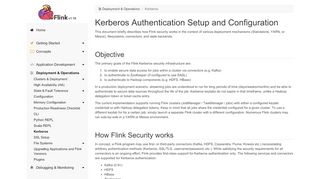 
                            4. Apache Flink 1.7 Documentation: Kerberos Authentication Setup ...