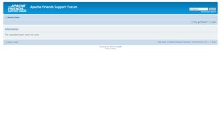 
                            1. Apache Friends Support Forum • View topic - FTP username for ...
