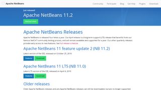 
                            10. Apache NetBeans Releases