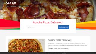 
                            9. Apache Pizza - now on Just Eat | Pizza delivered to your door!