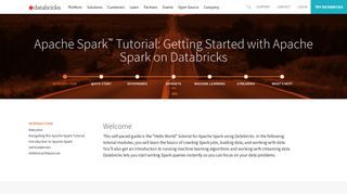 
                            7. Apache Spark Tutorial: Getting Started with Apache Spark ... - Databricks