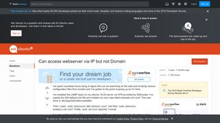 
                            9. apache2 - Can access webserver via IP but not Domain - Ask Ubuntu