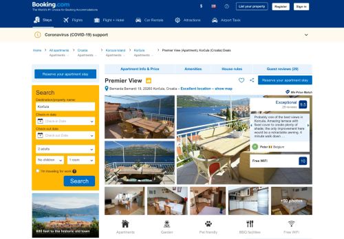 
                            11. Apartment Premier View, Korčula, Croatia - Booking.com