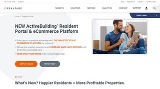 
                            6. Apartment Resident Management Portal Solution | RealPage