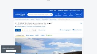
                            7. Apartments Bolero Park (Lloret de Mar) • HolidayCheck (Costa ...