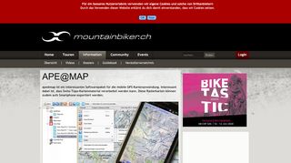 
                            7. ape@map - Mountainbike Information